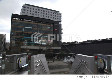 JR熊本駅白川口　駅前の景観 112076517