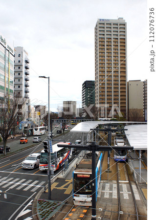 JR熊本駅白川口 駅前の景観 JR熊本駅白川口 駅前の景観 112076736