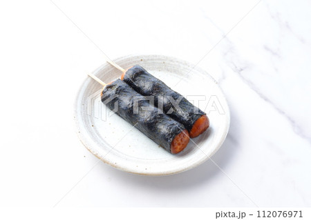 もちもちの食感の磯辺焼き団子(のりだんご) もちもちの食感の磯辺焼き団子(のりだんご) 112076971