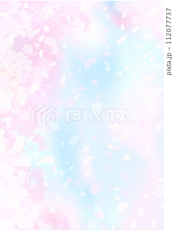 おぼろげな桜と青空 おぼろげな桜と青空 112077737