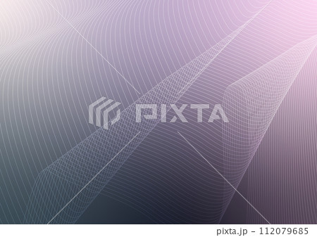 Art line pattern purple gradient graphic background 112079685