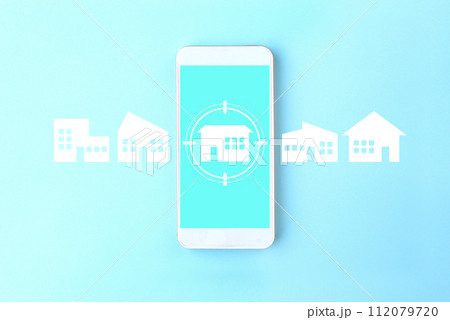 スマホで家探しイメージ スマホで家探しイメージ 112079720