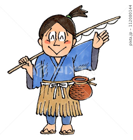 浦島太郎 手描きイラスト 浦島太郎 手描きイラスト 112080144