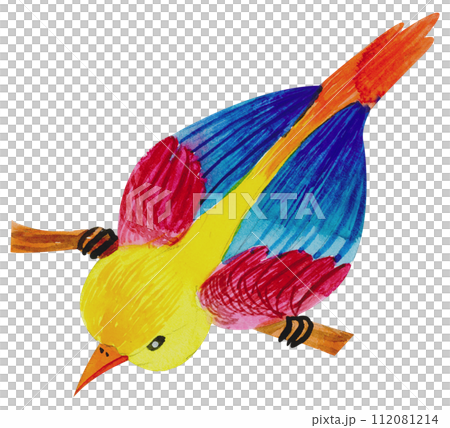 Little Bird watercolor hand paint 112081214