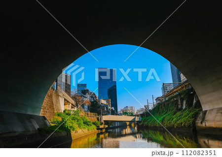 Kanda River view from Ochanomizu Bridge near Ochanomizu, Nov 27 2023 112082351