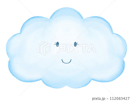 Fairy tale watercolor cartoon cute 112083427
