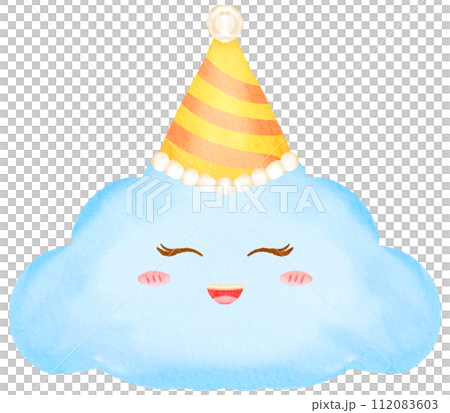 Fairy tale watercolor cartoon cute 112083603