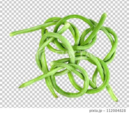Long bean or cowpea isolated 112084828