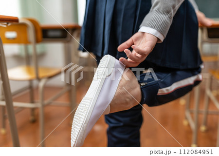 学生生活のイメージカット 112084951