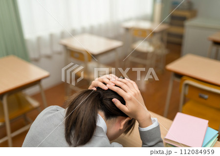 学生生活のイメージカット 学生生活のイメージカット 112084959
