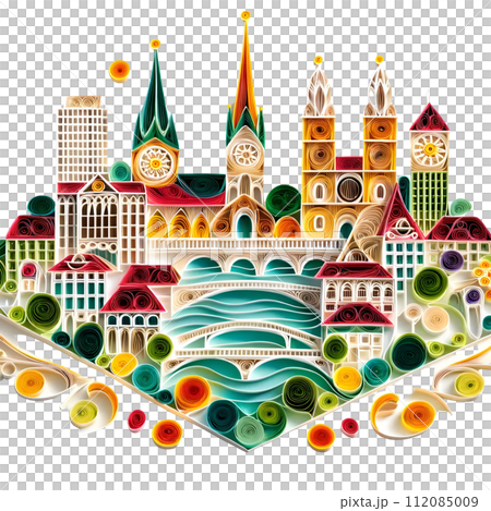 Zurich Quilling Paper art 112085009