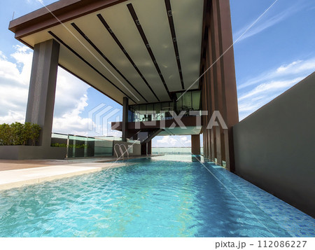 タイ・バンコク 「ザ・ギャラリー・コンドミニアム・ベーリン」 屋上プール Gallery Condo 112086227