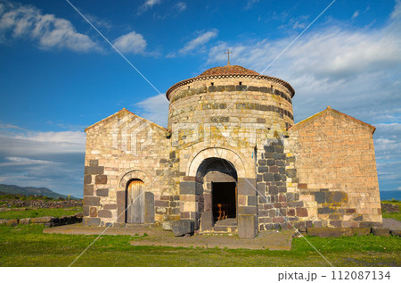 Ancient Santa Sabina church in Sardinia, Italy 112087134