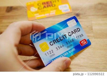 クレジットカードのイメージ クレジットカードのイメージ 112090322