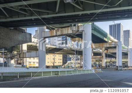 大阪　農人橋　東船場ジャンクション周辺 112091057