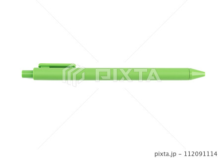 Plastic ballpoint pen isolated on white background. Plastic ballpoint pen isolated on white background. 112091114