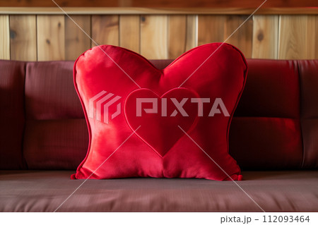 Romantic valentine's day pillow - lovely gift for your special someone 112093464