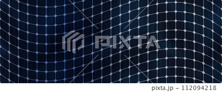 Seamless bg with curved photovoltaic monocrystalline solar panels. Seamless bg with curved photovoltaic monocrystalline solar panels. 112094218