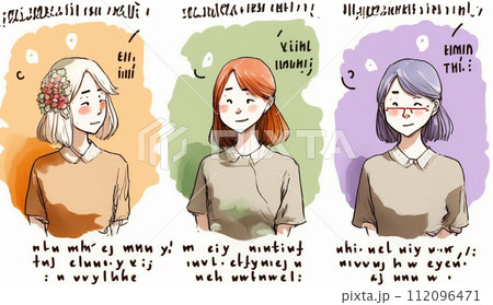 ちょっと牽制し合っている仲の良い女友達