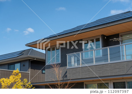 オシャレな外観の家 112097397