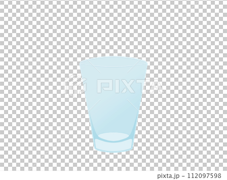 素材用ショットグラスのイラスト 112097598