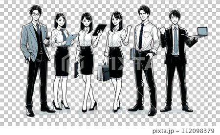 business person character business person character 112098379