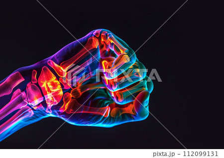 抽象的な拳 112099131