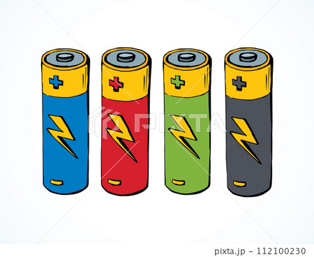 Battery. Vector drawing 112100230
