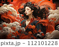 AI-generated content. Asian woman. Generated with AI 112101228