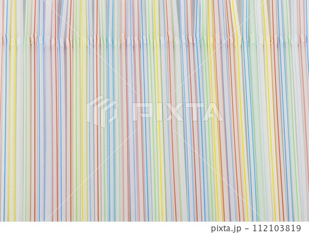 Background made of plastic straws for alcoholic and non-alcoholic drinks. Background made of plastic straws for alcoholic and non-alcoholic drinks. 112103819