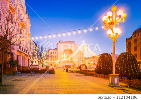 Timisoara, Romania - Christmas Market in Eastern Europe 112104186