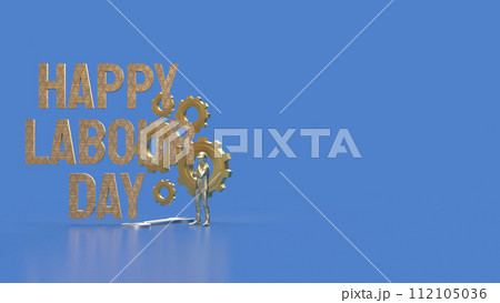 The Engineer for labour day or industry concept 3d rendering. 112105036