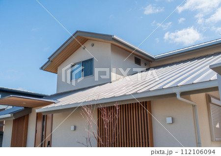 オシャレな外観の家 112106094