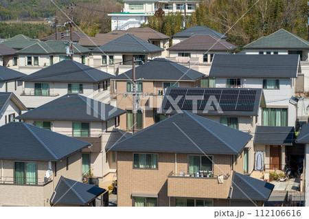 住宅街の街並み 住宅街の街並み 112106616