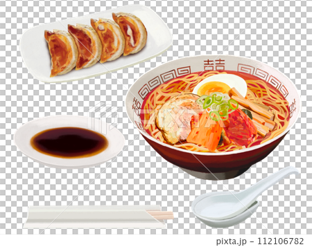 Ramen and Gyoza (Kimchi Ramen) Ramen and Gyoza (Kimchi Ramen) 112106782