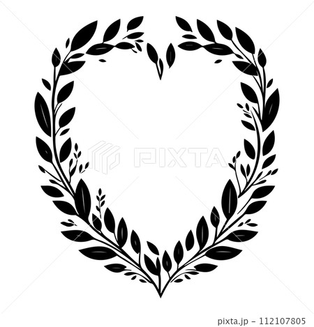 gnome love valentine illustration sketch draw black 112107805