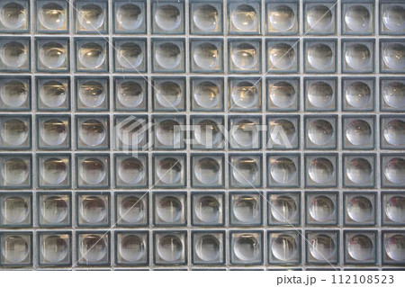 【テクスチャ】格子状に並んだレンズの壁 【テクスチャ】格子状に並んだレンズの壁 112108523