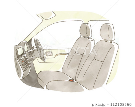 自動車の車内 112108560
