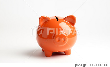 AI-generated content. Piggy bank close-up 112111011