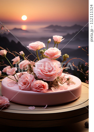 Product Background Picture for Commercial Advertisement and Branding Showcase, Generative Ai Product Background Picture for Commercial Advertisement and Branding Showcase, Generative Ai 112111324