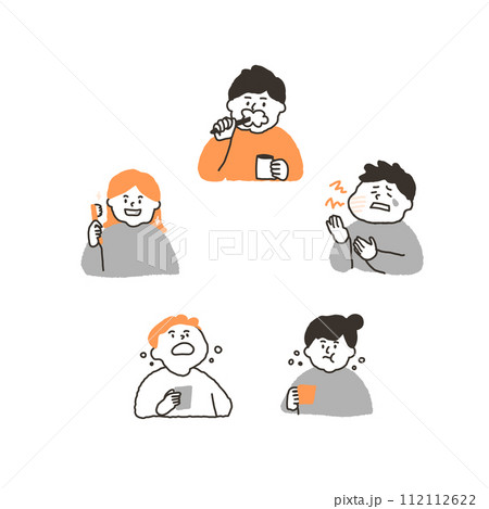 歯磨き関連の人物セット 112112622