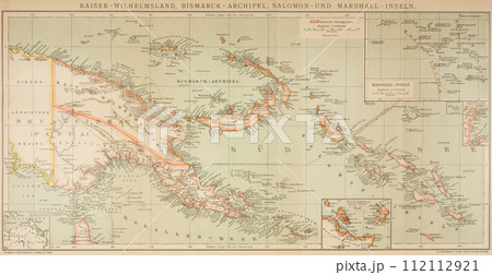 20世紀初頭　世界地図　オセアニア 112112921
