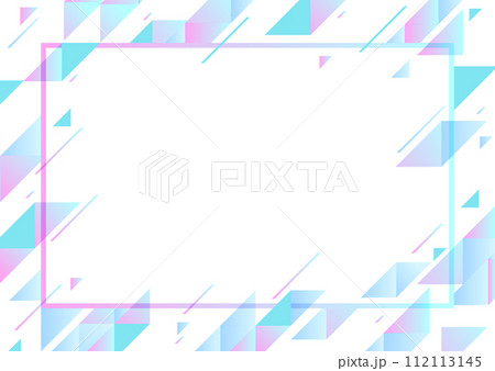 幾何学模様の背景素材 112113145