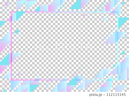 幾何学模様の背景素材 112113145