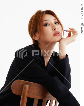 High fashion look.glamor beautiful sexy hot 112113694