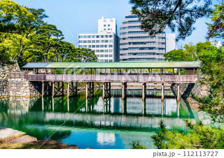 香川 高松城　～鞘橋～ 112113727