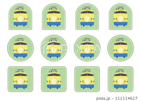 922形 ドクターイエローのシンプルなシールセット2 112114627