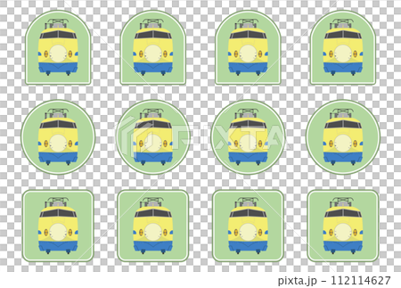 922形 ドクターイエローのシンプルなシールセット2 112114627