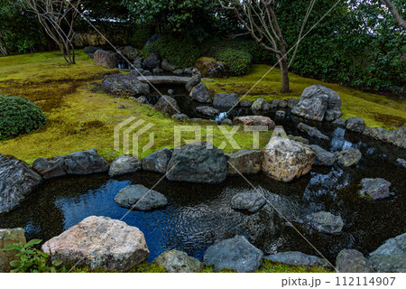 Jonangu Shinto Shrine from Heian period in southern Kyoto Japan 112114907