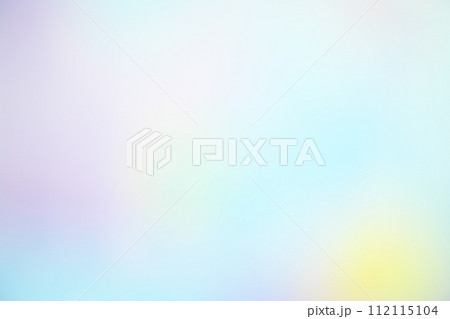 カラフルで柔らかいイメージのカラーグラデーションの背景素材 112115104
